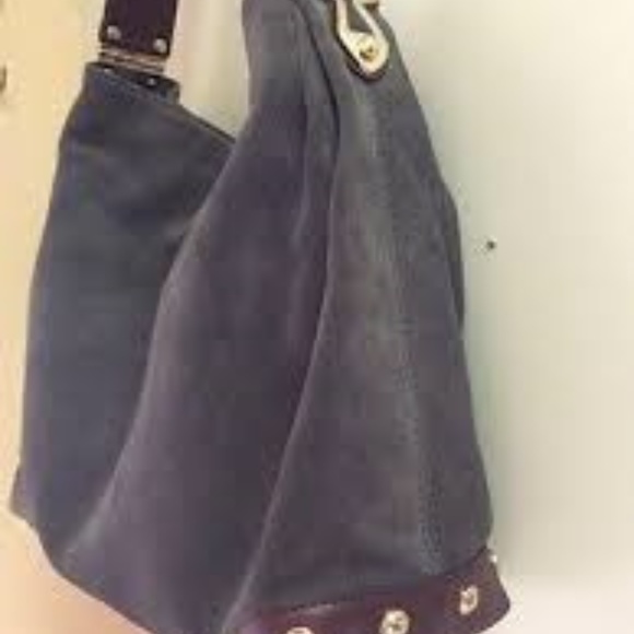 Michael Kors Handbags - Michael Kors Joplin Suede Hobo - NWT